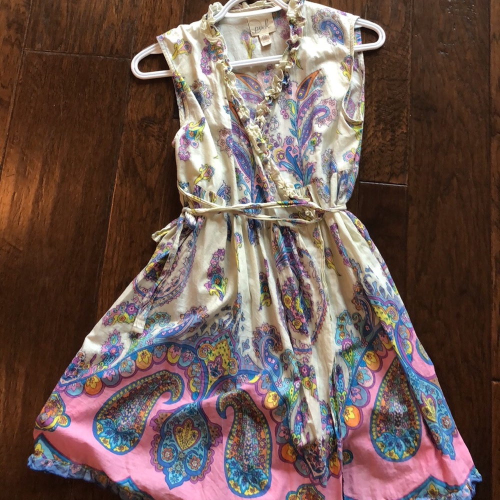 PEEK Cotton Wrap Dress